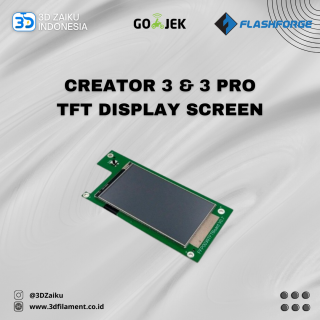 Flashforge Creator 3 and Creator 3 Pro TFT Touch Screen Display Screen
